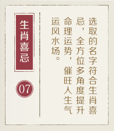 张北起名流程七